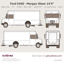 2012 Ford E-Series Step Van ∙ Morgan Olson ∙ 