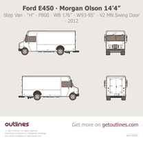 2012 Ford E-Series Step Van ∙ Morgan Olson ∙ 