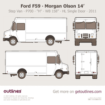 2011 Ford F59 Step Van ∙ Morgan Olson ∙ 