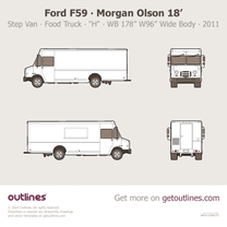 2011 Ford F59 Step Van ∙ Morgan Olson ∙ 