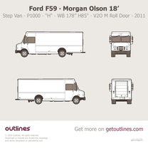 2011 Ford F59 Step Van ∙ Morgan Olson ∙ 
