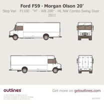 2011 Ford F59 Step Van ∙ Morgan Olson ∙ 