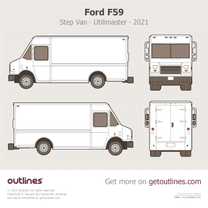 2021 Ford F59 Step Van ∙ Utilimaster ∙ HLS2 14' ∙ P700 ∙ WB 158