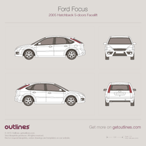 Ford Drawings Collection Download All Models Outlines