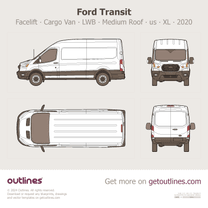 2020 Ford Transit 250 Cargo Van ∙ Facelift 148
