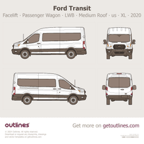 2020 Ford Transit 350 Passenger Wagon ∙ Facelift 148