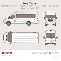 2021 Ford Transit 350 HD Passenger Wagon ∙ Facelift '21 148