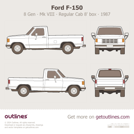 Ford F-150 blueprint