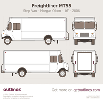 2006 Freightliner MT55 Step Van ∙ Morgan Olson 16' ∙ Grumman-Olson Van blueprint
