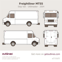 2004 Freightliner MT55 Step Van ∙ Utilimaster 14' ∙ P700 ∙ P1000 ∙ WB 158