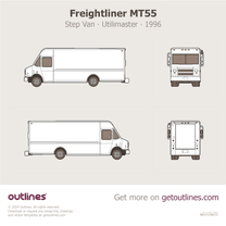 1996 Freightliner MT55 Step Van ∙ Utilimaster ∙ HLL 18' ∙ P1000 ∙ WB 178