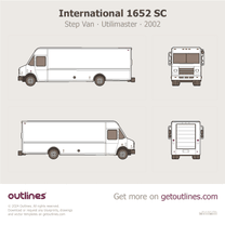 2002 International 1652 SC Step Van ∙ Utilimaster ∙ HLS3 24' ∙ P1200 ∙ WB 218