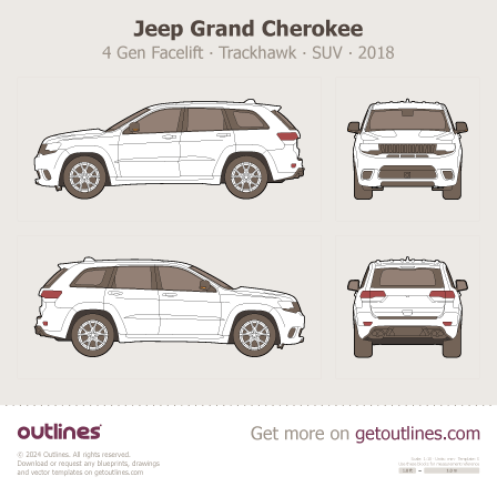 Jeep Grand Cherokee blueprint