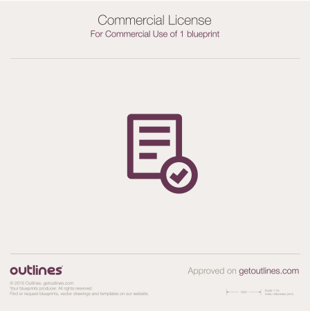 2015 License Commercial Single Formula blueprints and drawings