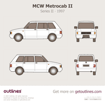 2000 Metrocab TTT Wagon blueprint