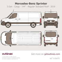 2019 Mercedes-Benz Sprinter 3 Gen ∙ Cargo 144