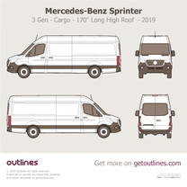 2019 Mercedes-Benz Sprinter 3 Gen ∙ Cargo 170