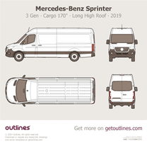 2019 Mercedes-Benz Sprinter 2500 3 Gen ∙ Cargo 170