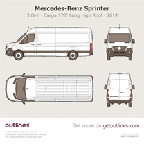 2019 Mercedes-Benz Sprinter 3 Gen ∙ Cargo 170