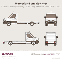 2019 Mercedes-Benz Sprinter 3 Gen ∙ Chassis/Cutaway 170