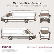 2019 Mercedes-Benz Sprinter 3 Gen ∙ Cargo 170