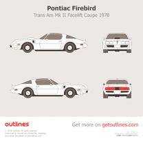 Pontiac Firebird blueprint