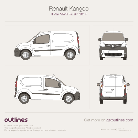 Renault Kangoo blueprint