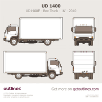 1998 Samsung Motors Yamujin [Legacy] Box Truck ∙ ko Heavy Truck blueprint