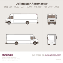 2006 Utilimaster Aeromaster Step Van ∙ HLS2 22' ∙ P1200 ∙ WB 208
