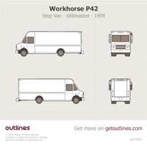 1999 Workhorse P42 Step Van ∙ Utilimaster ∙ HLL 18' ∙ P1000 ∙ WB 178