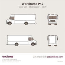 1999 Workhorse P42 Step Van ∙ Utilimaster ∙ HLS 18' ∙ P1000 ∙ WB 178