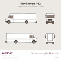 2004 Workhorse P42 Step Van ∙ Utilimaster ∙ HLS2 22' ∙ P1200 ∙ WB 208