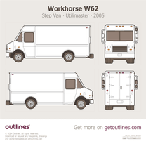 2005 Workhorse W62 Step Van ∙ Utilimaster 14' ∙ P700 ∙ P1000 ∙ WB 158