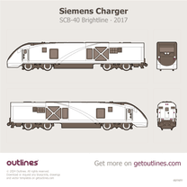2017 Siemens Charger SCB-40 Brightline ∙ 2017 - 2026 blueprint